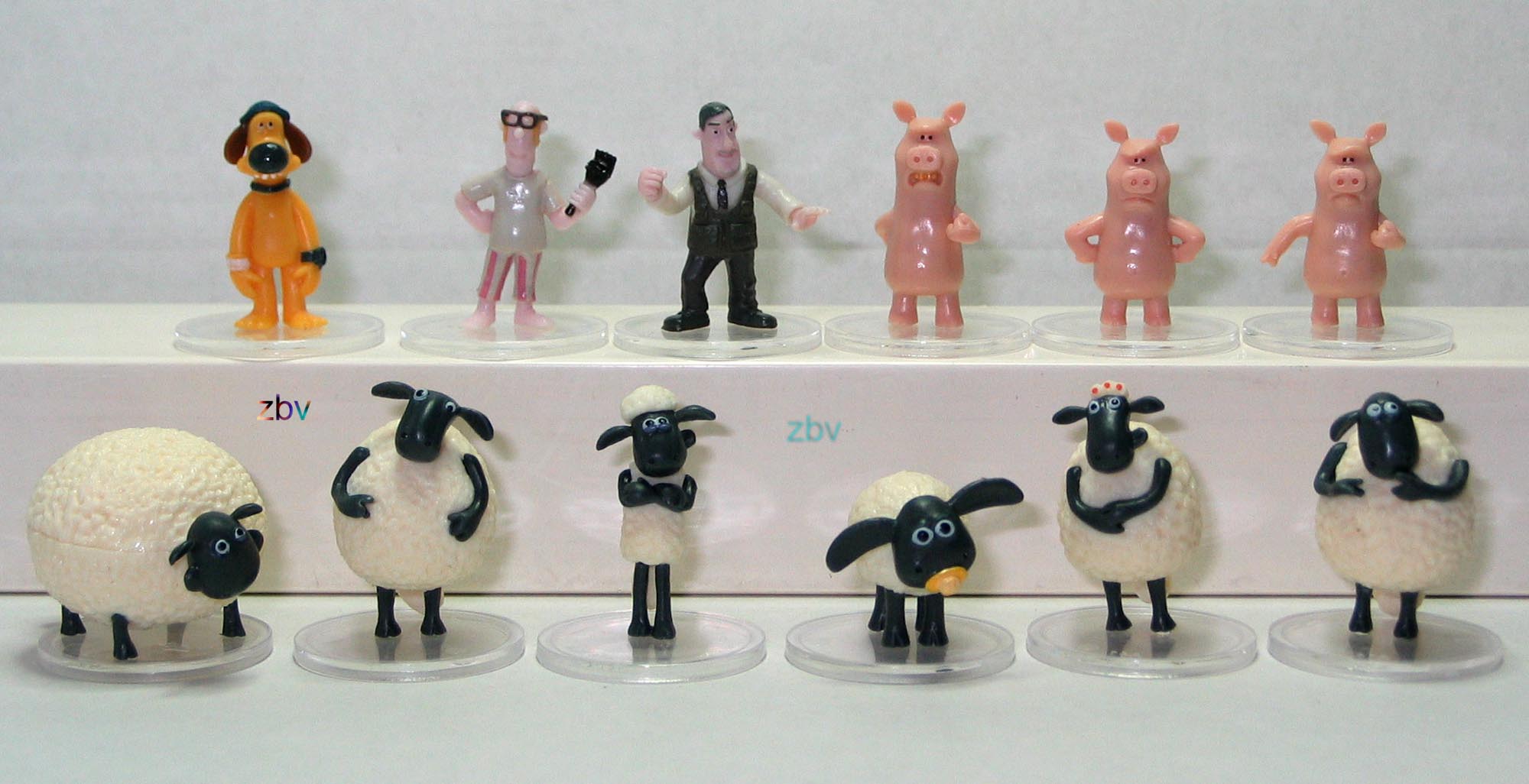 shaun the sheep figurines